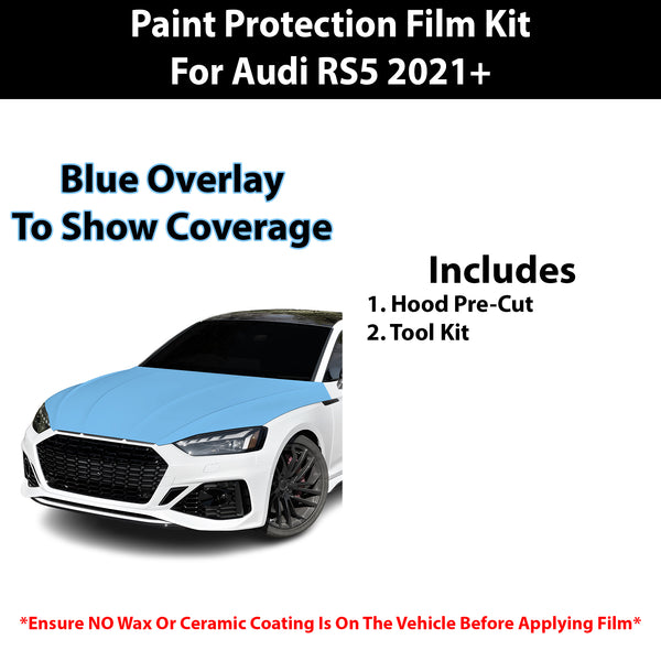 Fits Audi RS5 2021+ Precut Premium Paint Protection Film Clear Bra PPF Decal Film Kit Cover