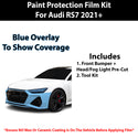 Fits Audi RS7 2021+ Precut Premium Paint Protection Film Clear Bra PPF Decal Film Kit Cover