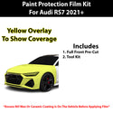 Fits Audi RS7 2021+ Precut Premium Paint Protection Film Clear Bra PPF Decal Film Kit Cover