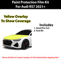 Fits Audi RS7 2021+ Precut Premium Paint Protection Film Clear Bra PPF Decal Film Kit Cover