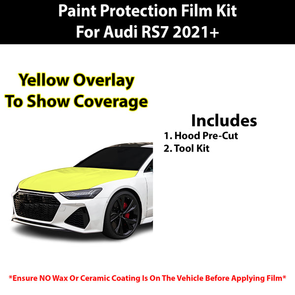 Fits Audi RS7 2021+ Precut Premium Paint Protection Film Clear Bra PPF Decal Film Kit Cover