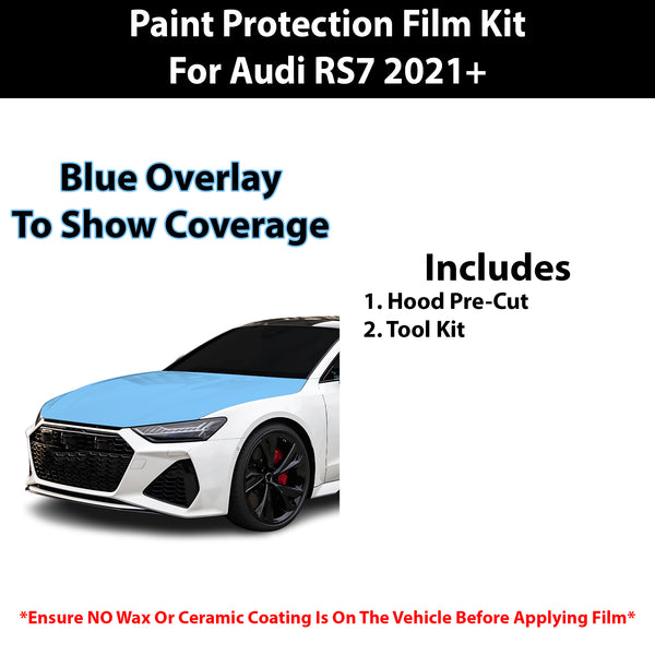 Fits Audi RS7 2021+ Precut Premium Paint Protection Film Clear Bra PPF Decal Film Kit Cover