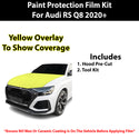 Fits Audi RS Q8 2020+ Precut Premium Paint Protection Film Clear Bra PPF Decal Film Kit Cover