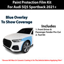 Fits Audi SQ5 2021+ Precut Premium Paint Protection Film Clear Bra PPF Decal Film Kit Cover