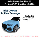 Fits Audi SQ5 2021+ Precut Premium Paint Protection Film Clear Bra PPF Decal Film Kit Cover