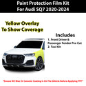 Fits Audi SQ7 2020-2024 Precut Premium Paint Protection Film Clear Bra PPF Decal Film Kit