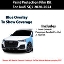 Fits Audi SQ7 2020-2024 Precut Premium Paint Protection Film Clear Bra PPF Decal Film Kit