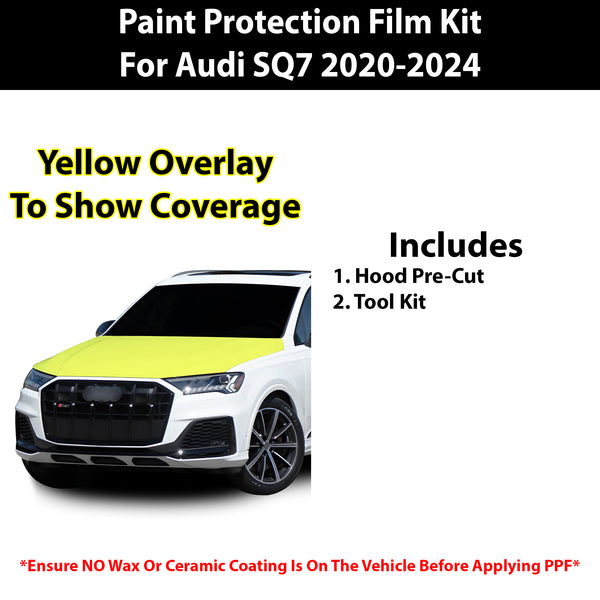 Fits Audi SQ7 2020-2024 Precut Premium Paint Protection Film Clear Bra PPF Decal Film Kit