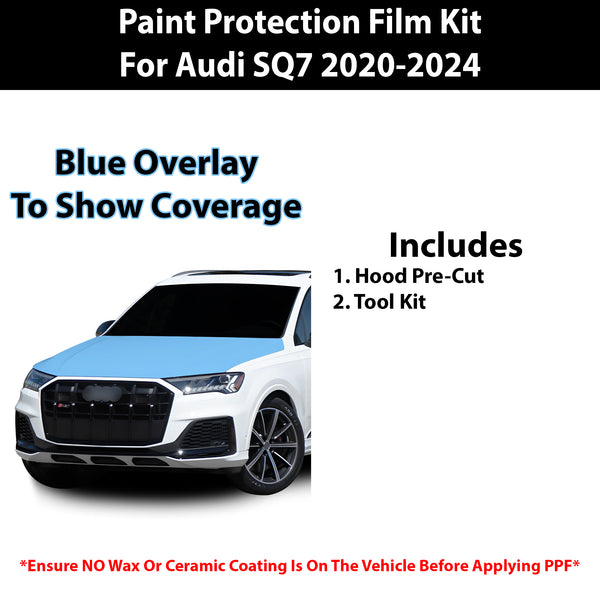 Fits Audi SQ7 2020-2024 Precut Premium Paint Protection Film Clear Bra PPF Decal Film Kit