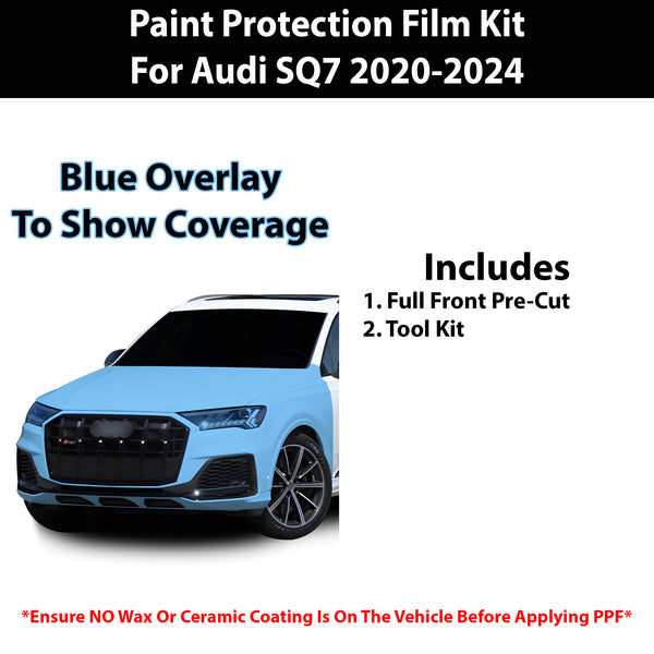 Fits Audi SQ7 2020-2024 Precut Premium Paint Protection Film Clear Bra PPF Decal Film Kit