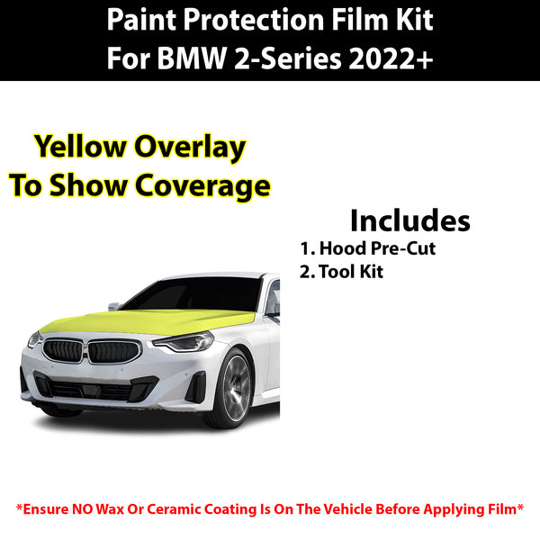 Fits BMW 2 Series Coupe 2022+ Precut Premium Paint Protection Film Clear Bra PPF Decal Film Kit Cover