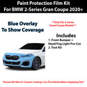 Fits BMW 2 Series Gran Coupe 2020+ Precut Premium Paint Protection Film Clear Bra PPF Decal Film Kit