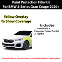 Fits BMW 2 Series Gran Coupe 2020+ Precut Premium Paint Protection Film Clear Bra PPF Decal Film Kit