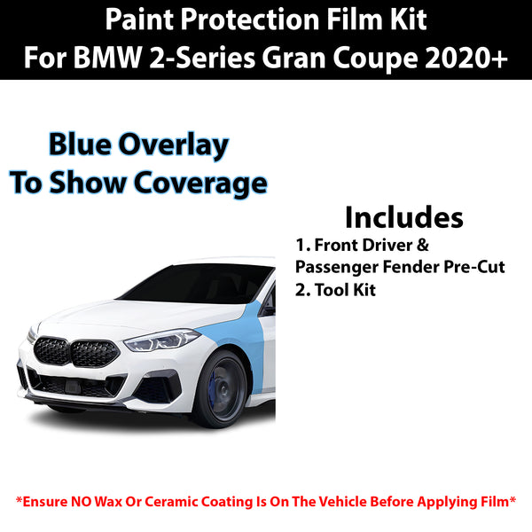 Fits BMW 2 Series Gran Coupe 2020+ Precut Premium Paint Protection Film Clear Bra PPF Decal Film Kit