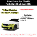 Fits BMW 2023+ Precut Premium Paint Protection Film Clear Bra PPF Decal Film Kit