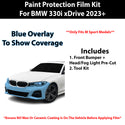 Fits BMW 2023+ Precut Premium Paint Protection Film Clear Bra PPF Decal Film Kit