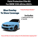 Fits BMW 2023+ Precut Premium Paint Protection Film Clear Bra PPF Decal Film Kit