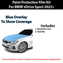 Fits BMW 330i & 330i xDrive Sport 2023+ Precut Premium Paint Protection Film Clear Bra PPF Decal Film Kit