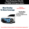 Fits BMW 4 2022+ Precut Premium Paint Protection Film Clear Bra PPF Decal Film Kit