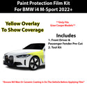 Fits BMW 4 2022+ Precut Premium Paint Protection Film Clear Bra PPF Decal Film Kit