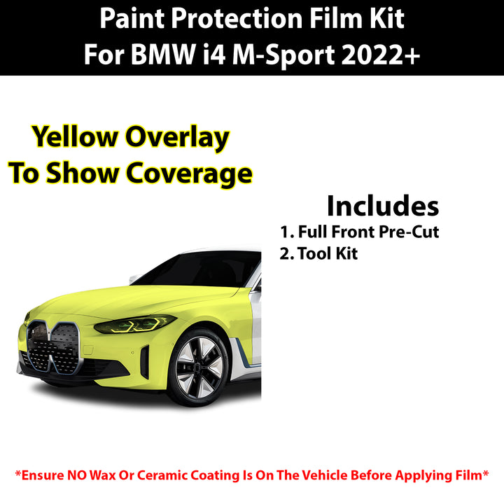 Fits BMW 4 2022+ Precut Premium Paint Protection Film Clear Bra PPF Decal Film Kit - Bogar Tech Designs