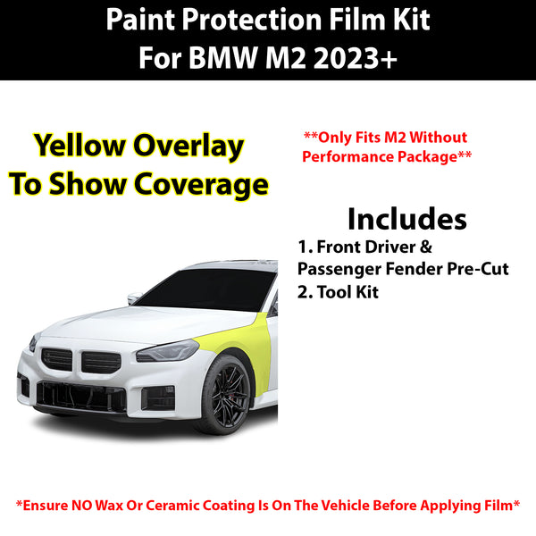 Fits BMW M2 2023+ Precut Premium Paint Protection Film Clear Bra PPF Decal Film Kit