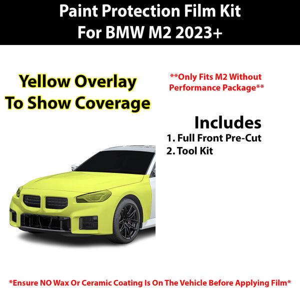 Fits BMW M2 2023+ Precut Premium Paint Protection Film Clear Bra PPF Decal Film Kit