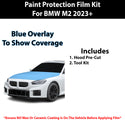 Fits BMW M2 2023+ Precut Premium Paint Protection Film Clear Bra PPF Decal Film Kit