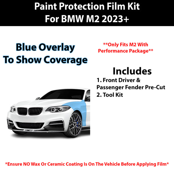 Fits BMW M2 2023+ Precut Premium Paint Protection Film Clear Bra PPF Decal Film Kit