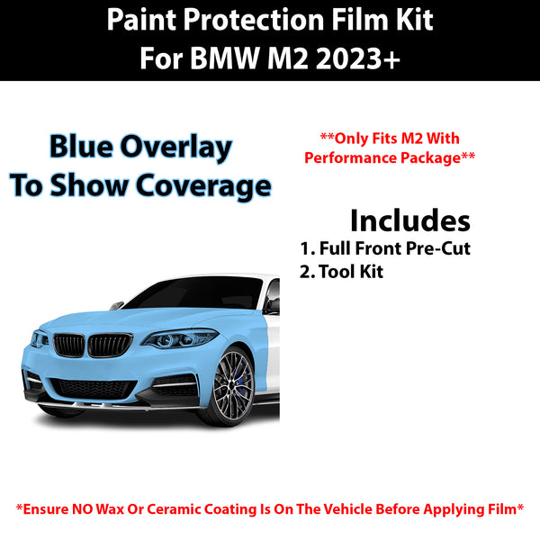 Fits BMW M2 2023+ Precut Premium Paint Protection Film Clear Bra PPF Decal Film Kit