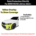 Fits BMW M340i M430i xDrive 2023+ Precut Premium Paint Protection Film Clear Bra PPF Decal Film Kit