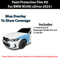 Fits BMW M340i M430i xDrive 2023+ Precut Premium Paint Protection Film Clear Bra PPF Decal Film Kit