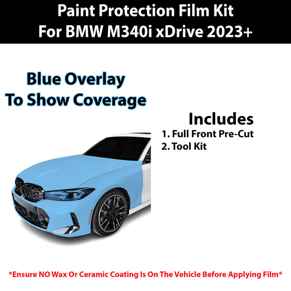 Fits BMW M340i M430i xDrive 2023+ Precut Premium Paint Protection Film Clear Bra PPF Decal Film Kit