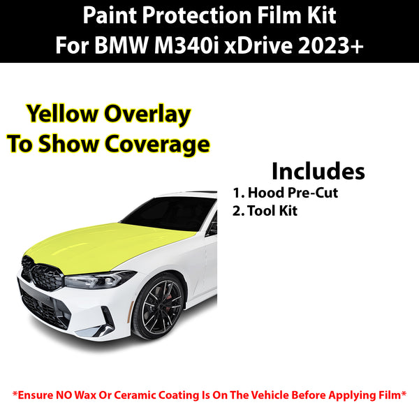 Fits BMW M340i M430i xDrive 2023+ Precut Premium Paint Protection Film Clear Bra PPF Decal Film Kit