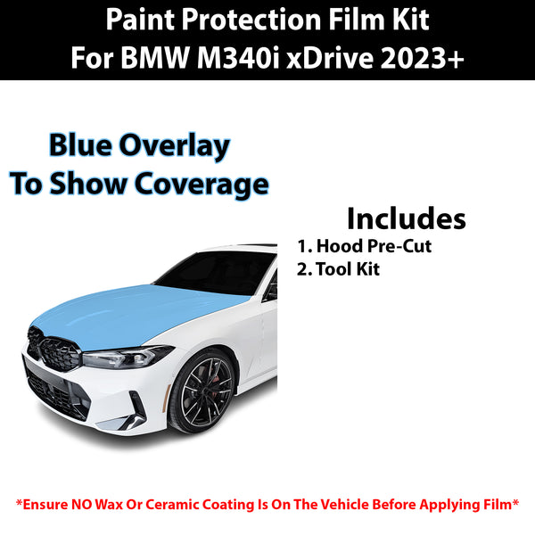 Fits BMW M340i M430i xDrive 2023+ Precut Premium Paint Protection Film Clear Bra PPF Decal Film Kit