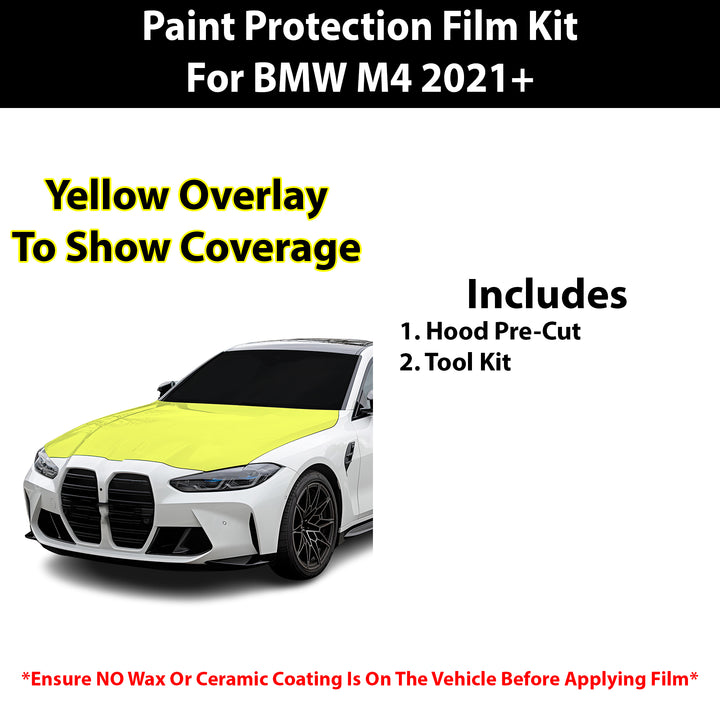 Fits BMW M4 2021+ Precut Premium Paint Protection Film Clear Bra PPF Decal Film Kit - Bogar Tech Designs