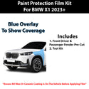 Fits BMW X1 xDrive28i xLine 2023+ Precut Premium Paint Protection Film Clear Bra PPF Decal Film Kit Cover