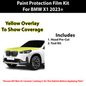 Fits BMW X1 xDrive28i xLine 2023+ Precut Premium Paint Protection Film Clear Bra PPF Decal Film Kit Cover