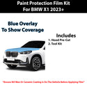 Fits BMW X1 xDrive28i xLine 2023+ Precut Premium Paint Protection Film Clear Bra PPF Decal Film Kit Cover