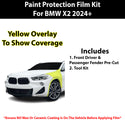 Fits BMW X2 (M35i) 2024+ Precut Premium Paint Protection Film Clear Bra PPF Decal Film Kit Cover