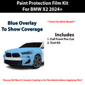 Fits BMW X2 (M35i) 2024+ Precut Premium Paint Protection Film Clear Bra PPF Decal Film Kit Cover