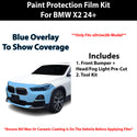 Fits BMW X2 2024+ Precut Premium Paint Protection Film Clear Bra PPF Decal Film Kit Cover