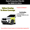 Fits BMW X3 M 2022+ Precut Premium Paint Protection Film Clear Bra PPF Decal Film Kit