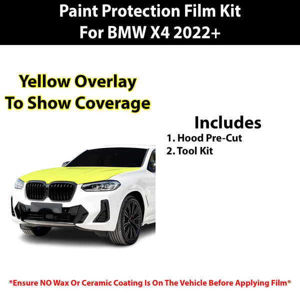 Fits BMW X4 2022+ Precut Premium Paint Protection Film Clear Bra PPF Decal Film Kit Cover