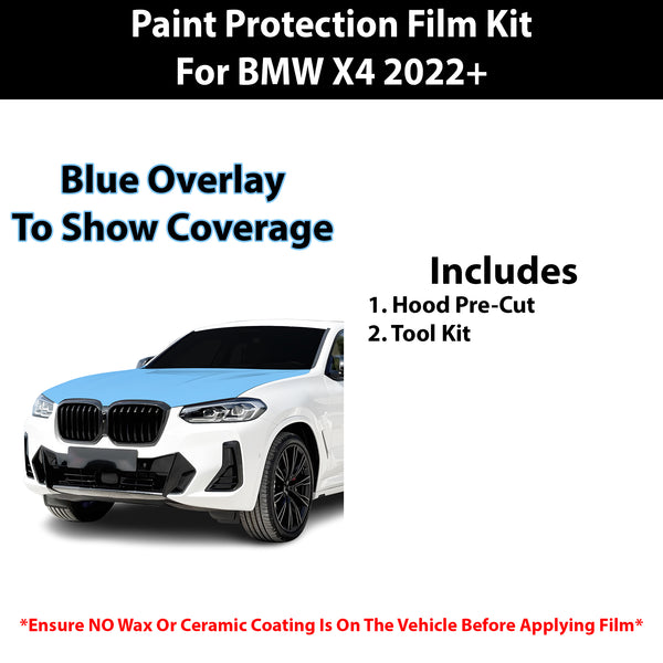 Fits BMW X4 2022+ Precut Premium Paint Protection Film Clear Bra PPF Decal Film Kit Cover