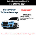 Fits BMW X5 M60i 2024+ Precut Premium Paint Protection Film Clear Bra PPF Decal Film Kit Cover