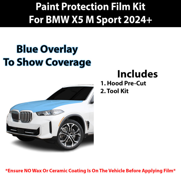 Fits BMW X6 2024+ Precut Premium Paint Protection Film Clear Bra PPF Decal Film Kit Cover