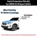 Fits BMW X5 2024+ Precut Premium Paint Protection Film Clear Bra PPF Decal Film Kit Cover