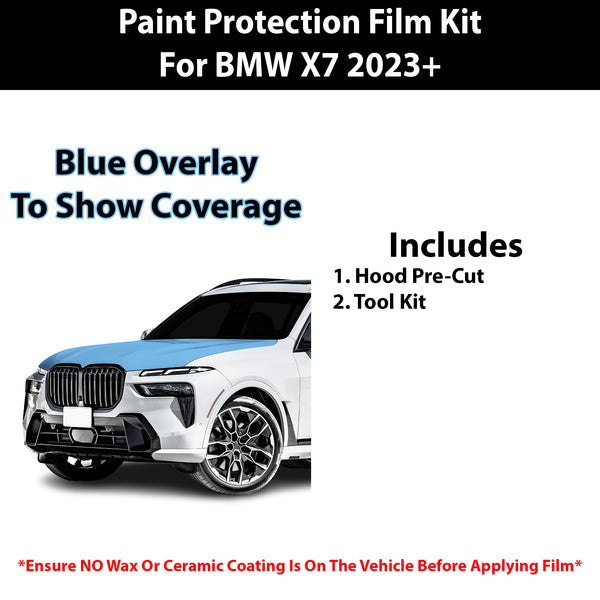 Fits BMW X7 2023+ Precut Premium Paint Protection Film Clear Bra PPF Decal Film Kit Cover