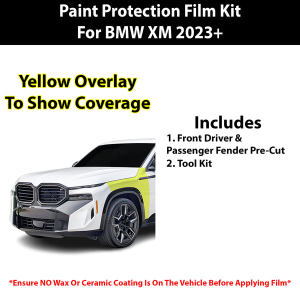 Fits BMW XM 2023+ Precut Premium Paint Protection Film Clear Bra PPF Decal Film Kit